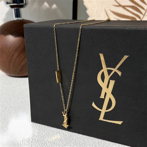 สร้อยคอ ysl|ysl saint laurent.